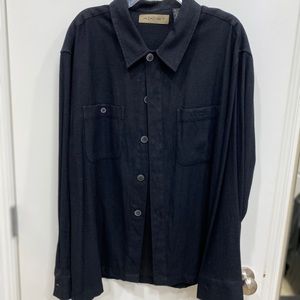 Men’s black shirt/jacket by Axist